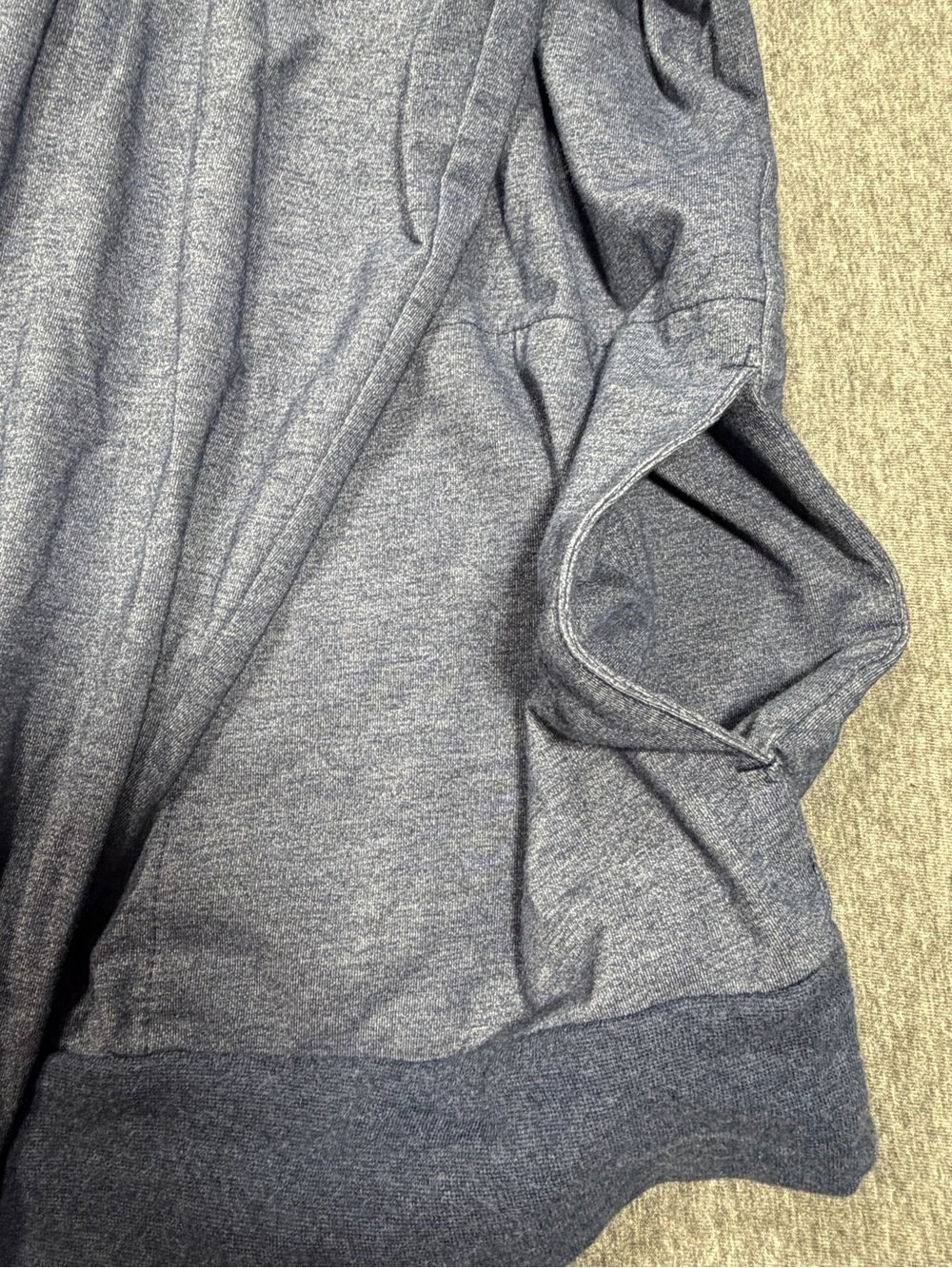 Travis Mathew Zachary 1/4 Zip Golf Men’s L Blue Pullover Performance Sleeve Logo - Picture 4 of 8